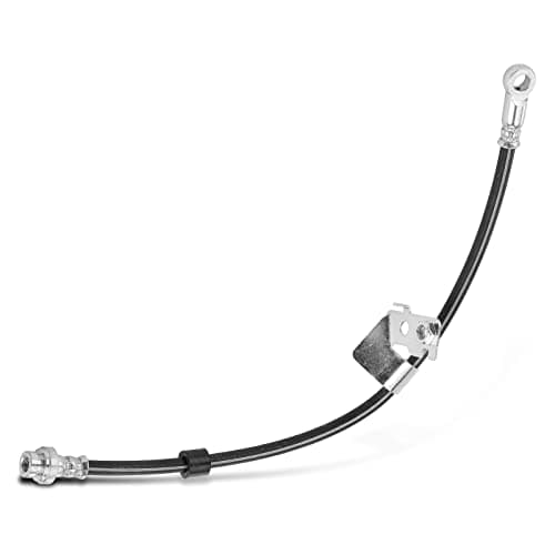 Image of Frankberg 1x Brake Hose Front Axle Left Passenger Side Compatible with Sebring JS 2006-2010 Avenger 2007-2014 Caliber 2006-2012 Compass 2006-2022 Patriot 2007-2017 Replace# 4877603AC
