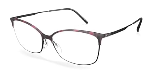 Image of Silhouette Women's Glasses, Black Pansy, 54/15/135