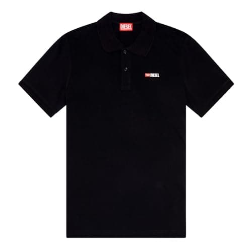 Image of Diesel_T-Smith-DIV Polo_Shirt__M Black