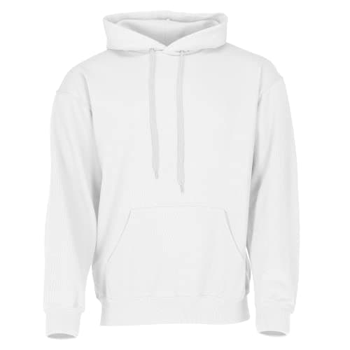 Image of Fruit of the Loom Women's Hooded Sweatshirt Classic, White, 10 (Manufacturer Size:Small)