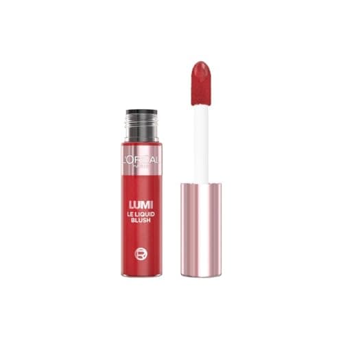 Image of L'Oréal Paris Lumi Le Liquid Blush, Lightweight Radiant Colour & Glowy Finish, Highly-Pigmented, Buildable, Blends Seamlessly For A Gorgeous, Lasting Glow, 630 Glowy True Rose