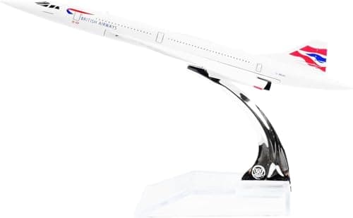 Image of Concorde British Airways 16 cm Airlines Metal Die Cast Plane Model Gift