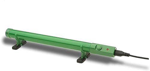 Image of Hylite Ecoheater Greenhouse & Shed Tube Heater with Thermostat Green 500mm 55W