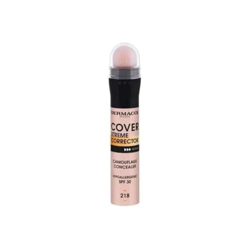 Image of Dermacol - Cover Xtreme Corrector Contour Stick, Long Lasting Non-Allergenic Liquid Contour with SPF30, High Coverage Light Formula Dark Circle Colour Corrector for Acne-Prone Skin (218)