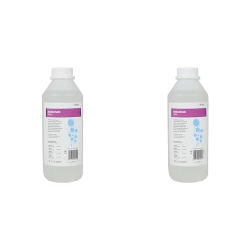 Image of QTX | Long-Lasting Bubble Solution, Professional Bubble Fluid for All Machines | Ready-to-Use Bubble Liquid Mixture for Professional Events, Entertainers, and Home Use | 1 Litre (Pack of 2)