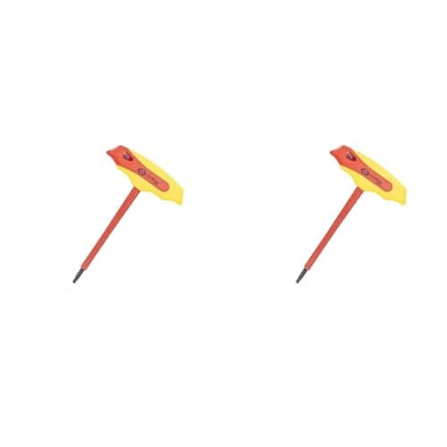 Image of C.K T4422 03 VDE T-Handle Hexagon Key 3 mm (Pack of 2)