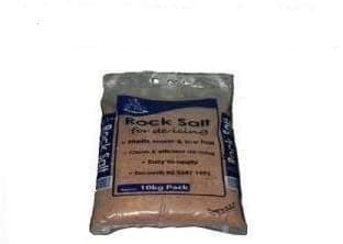Image of 10 KG Bag Rock Salt for Keeping DRIVEWAYS and Paths Clear of ICE Snow