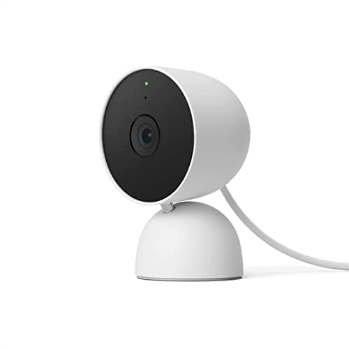 Image of Google Nest Security Cam (Wired) - Snow (Renewed)