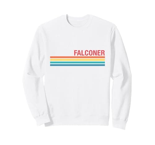 Image of Falconer Retro Style Sweatshirt