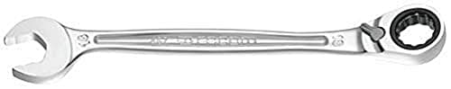 Image of FACOM 467B.36 Metric Combination Ratchet Wrench, Silver, 36 mm