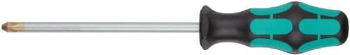 Image of Wera 05008735001 Kraftform Plus 350 PH Phillips Screwdriver, Lasertip, PH 3 Head, 6" Blade Length