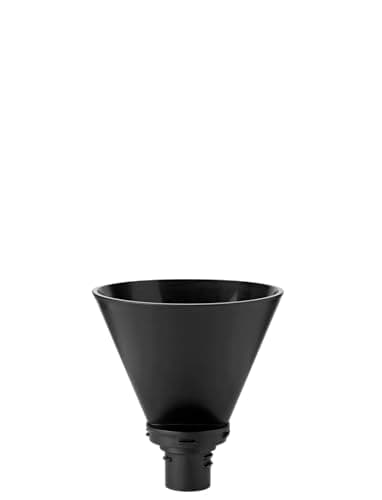 Image of Stelton Coffee Dripper for Vacuum Jugs - Black Funnel Filter for EM77, Emma, Amphora - Pour-Over & Slow Brew - Fits Size 4 Filters, Emma 55mm Opening