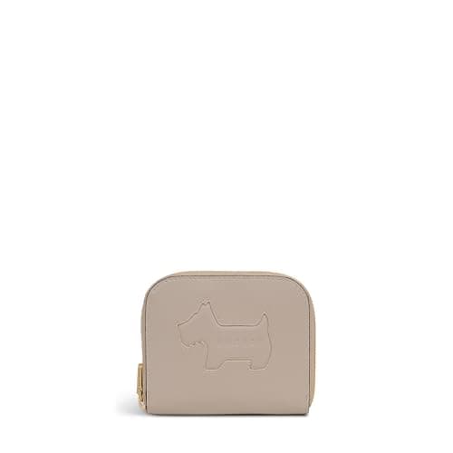 Image of RADLEY London Hadley Lane Women's Leather Small Zip Around Purse, Porcini