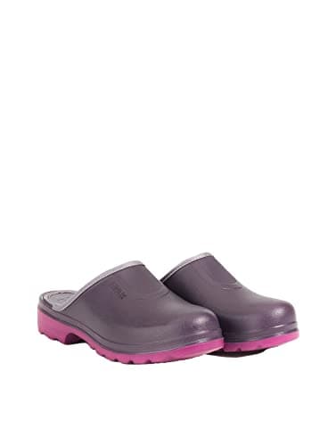 Image of Aigle Taden 2 Women's Clog, Aubergine Dahlia, 5 UK