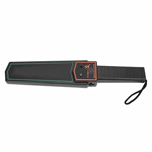 Image of MD3003B1 Small Handheld Metal Detector Wand Security Body Scanner Vibration/Double Alarm Sound Pinpointers for Airports Stations
