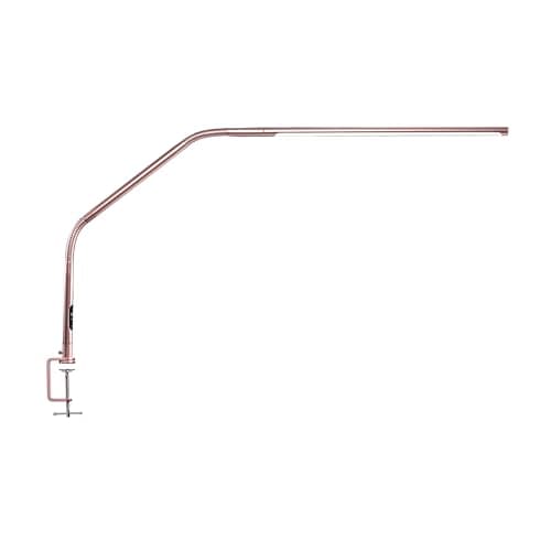 Image of Daylight Slimline 4™ LED Table Lamp in Rose Gold - 6,000K, 3,200 Lux, 4 Brightness Levels, USB-C Charging Port, Anti-Glare Diffuser, Flexible Design, Art & Craft, Sewing, Nail Salon