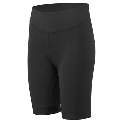 Image of Altura Women’s Airstream Cycling Shorts - Lightweight Breathable Padded Bike Shorts with Stretch Fit & Comfort Chamois, Moisture Wicking Fabric - Women’s Road, Gravel & MTB Cycling Shorts Black