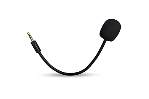 Image of Replacement Game Mic for Razer Electra V2 Gaming Headset on PS4 PS5 Xbox One PC, 3.5mm Detachable Boom Microphone
