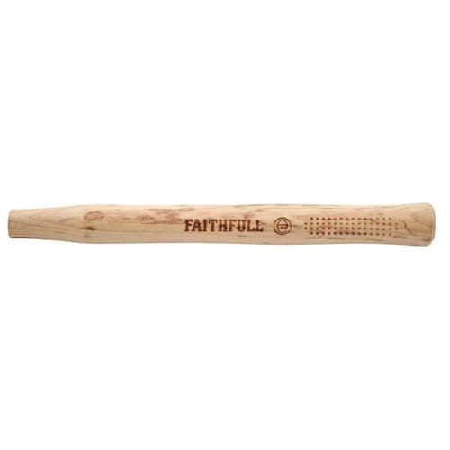 Image of Faithfull FSC Certified Hickory Mortar Pick Handle, 300mm, Natural Wood Finish