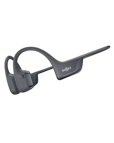 Image of SHOKZ OpenRun Pro 2 Bone Conduction Sports Headphones, Open-Ear Wireless Earphones with Bluetooth 5.3, Noise Cancelling Mics, IP55 Waterproof, 12h Playtime for Running, USB-C Quick Charge, Black