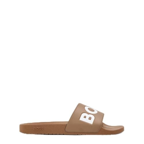 Image of BOSS Mens Sliders Camel/Black 260 10
