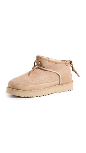 Image of UGG Women's Ultra Mini Crafted Regenerate Boot, Sand, 13-14