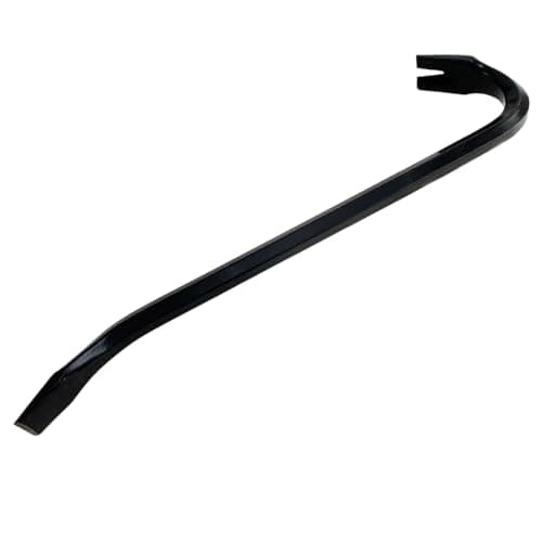 Image of Dunnet Tools Wrecking Bar Forged Carbon Steel Swan Neck Crowbar Heavy Duty Rust Resistant Pry Tool Nail Pullers 600mm Crow Bar for Floorboards Pallet (18in)