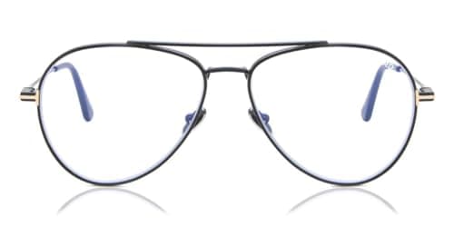 Image of Tom Ford FT5800-B Blue-Light Block 001 56 New Unisex Eyeglasses