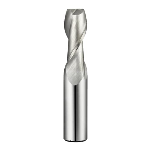 Image of 19mm 1pcs, 2 Flute HSS Straight Shank End Mill Cutter, for Aluminum Copper Metal Wood Plastic, Excellent ChipRemoval, Center Cutting, Slot & Keyway Milling DRINYOUNG (2-Flute, 19mm)