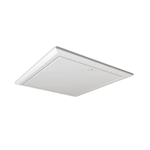 Image of [FIXINGS DIRECT] Insulated Plastic Hinged Loft Access Door and Insulated loft Hatch - Energy Efficient, White (562 x 662 mm) - Trap loft Door and loft Hatch Insulated