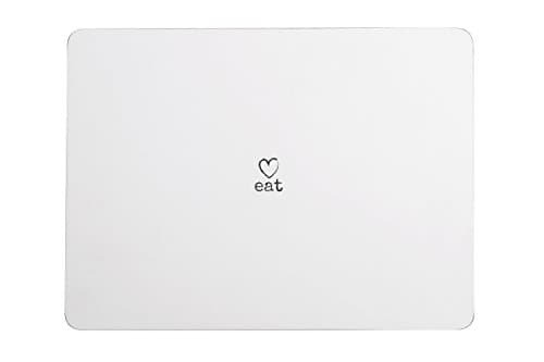 Image of Premier Housewares 1203649 Charm Placemats - Set of 4, White, H2 x W29 x D22cm