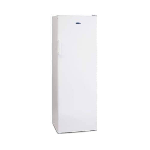 Image of ICEKING RL340EW Freestanding Larder Fridge, 331L Capacity, White, Auto Defrost, Reversible Door, Energy Efficient, Quiet Operation – Ideal for Kitchen or Utility Room