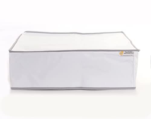 Image of The Perfect Dust Cover, White Nylon Cover Compatible with Plustek OpticPro A320L Flatbed Scanner, Anti Static and Waterproof Dust Cover by The Perfect Dust Cover