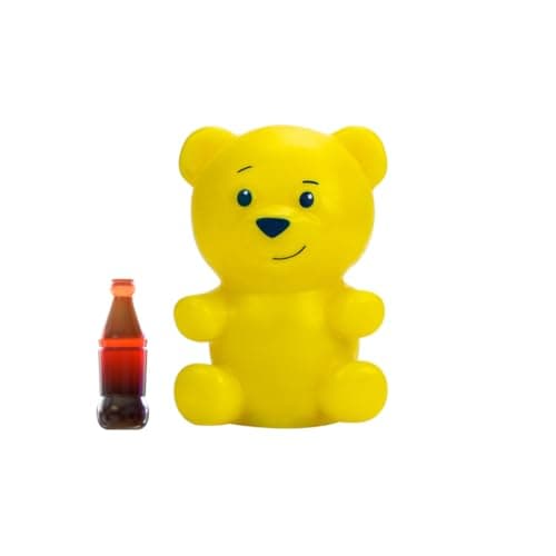 Image of Jiggly Pets Gummymals Yellow Interactive super squishy gummy bear style pet with over 20 plus sounds and reactions For Children aged 4+