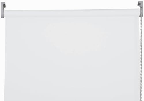 Image of Apex Furnishings White Blackout roller blinds for windows, Thermal Insulated UV Protection Child Safety Trimmable Easy Fit Home office Window Blinds W 90cm x L 165cm