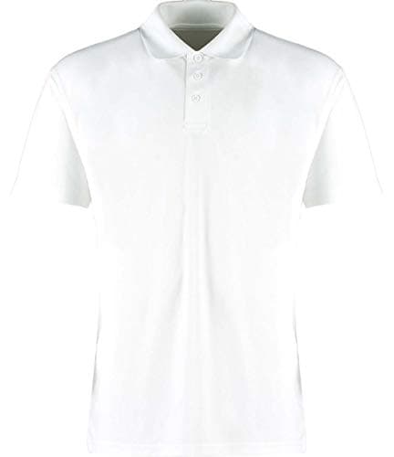 Image of Kustom Kit Cooltex® Plus Micro Mesh Polo Shirt White S