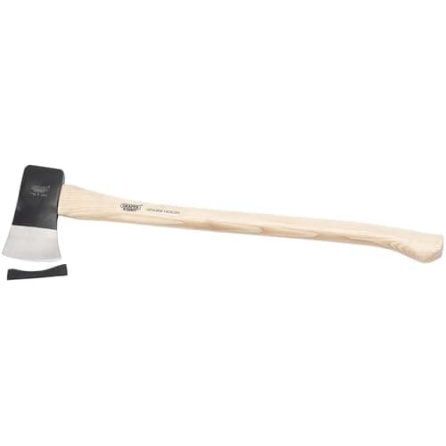 Image of Draper Expert 1.1 kg Yankee Feeling Axe | 2.5lb Straight Grain Hickory Shafted Wood Chopping Hatchet | Ergonomic Wood Grip | 83978