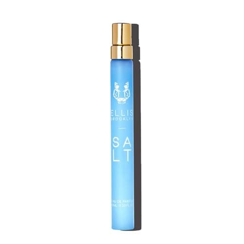 Image of Ellis Brooklyn SALT Eau De Parfum Travel Spray- Aquatic Gourmand Musk Perfume For Women with Ylang Ylang, Tahitan Tiare, & Musk, Vegan Perfume Made In The USA, 10ml / 0.33 Fl Oz
