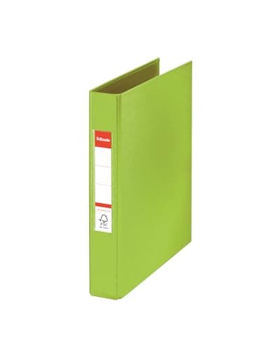Image of Esselte 2 Round Ring Binder, 25 mm, 47686 - A5, Green , Pack of 1