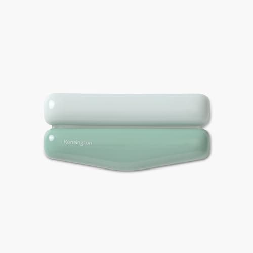 Image of Kensington Duo Gel Mountain Mouse Wrist Rest Support Cushion for Mice & Trackballs, Ergonomic Mouse Wrist Support for Pain Relief, Comfortable Non-Skid Gel, Green 6.69" x 3.09" x 0.76" K62827WW