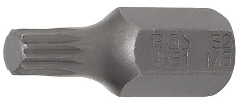 Image of BGS 4851 | Bit | Length 30 mm | 10 mm (3/8") Drive | Spline (for XZN) M6