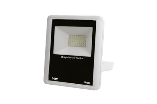 Image of NightSearcher FastStar 30W AC LED Floodlight, Energy Efficient Outside Security Light, IP65 Waterproof, 6000K Cool White