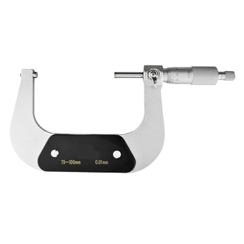 Image of LDXMJZOT Metric Outside Micrometer Machinist Outside Micrometer 0-25mm 25-50mm 50-75mm 75-100mm 100-125mm 125-150mm(75-100)