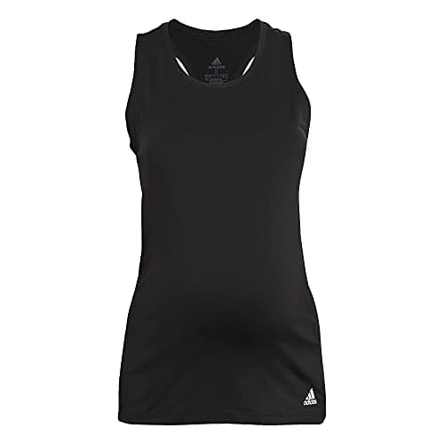 Image of Adidas Women's Aeroready Designed 2 Move Sport Tank Top (Maternity), Black/White, M