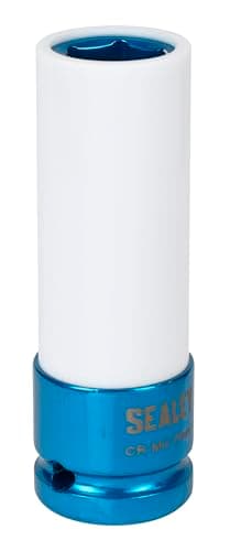 Image of Sealey SX03017 Alloy Wheel Impact Socket, 17 mm, 1/ 2-inch Square Drive