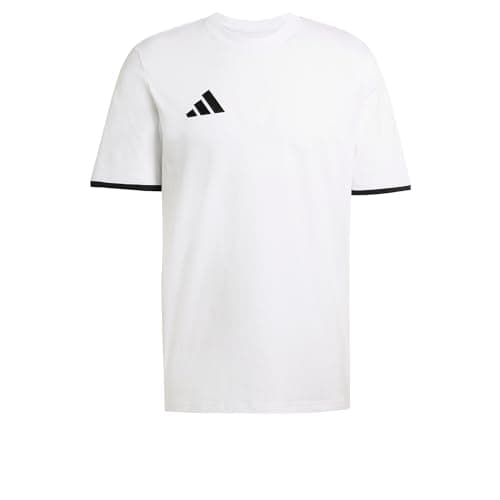 Image of adidas Men's Entrada26 Tee, White/Black, L