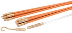 Image of Draper 10 X 330Mm Long Cable Access Rod Kit for Car/Electrician Tool Box - 45275