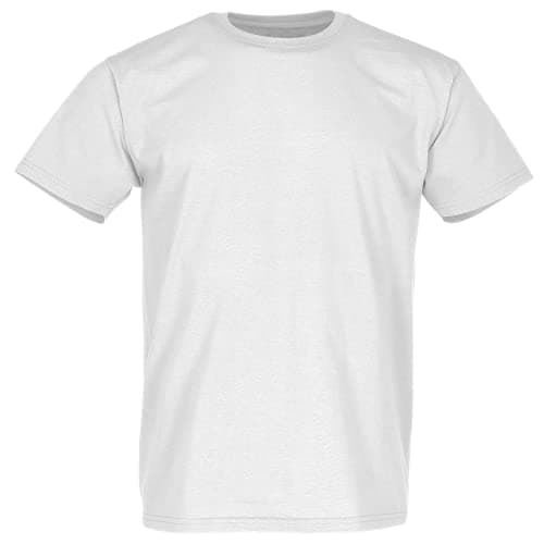 Image of Fruit of the Loom Men's Super Premium Short Sleeve T-Shirt, White, X-Large