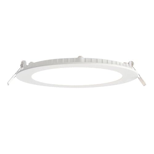 Image of SIRIODISC 12W LED Round Recessed Ceiling Flat Panel Down Light Ultra Slim Lamp in Cool White 4000K for Commercial Lighting Office Corridors