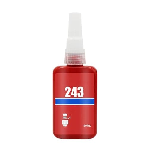 Image of Threadlocker, 50ML Industrial Grade Thread Lock Glue Screw Red Anaerobic Adhesive, Locks & Seals All Metal Nuts, Balls & Screws, Prevents Leakage for All Purpose